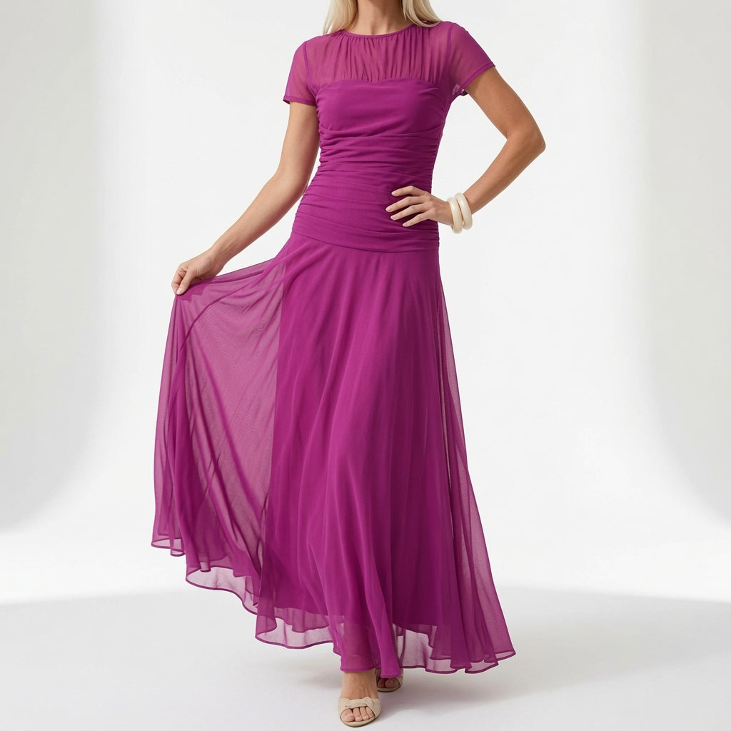 Élivaïne™ — Robe longue fluide élégance soirée