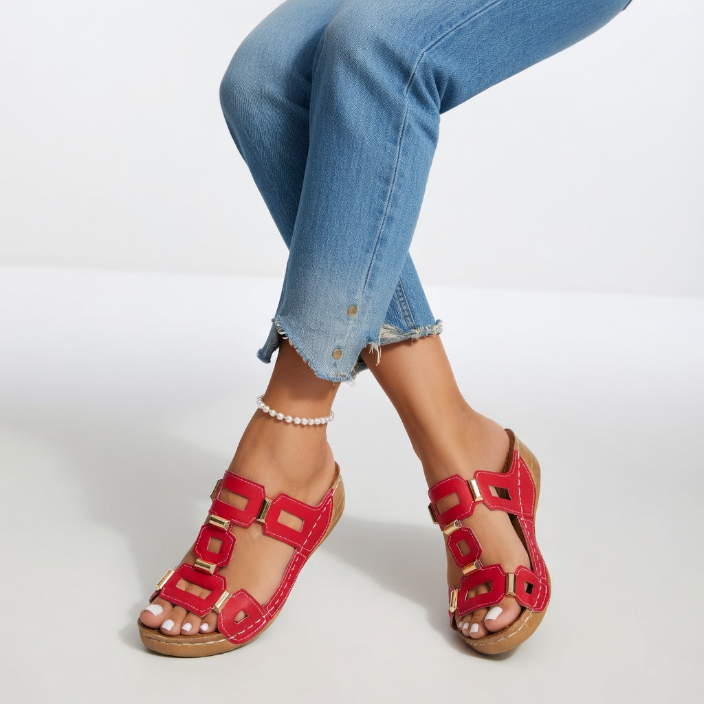 Soléna™ — Sandales estivales élégantes confortables ergonomiques