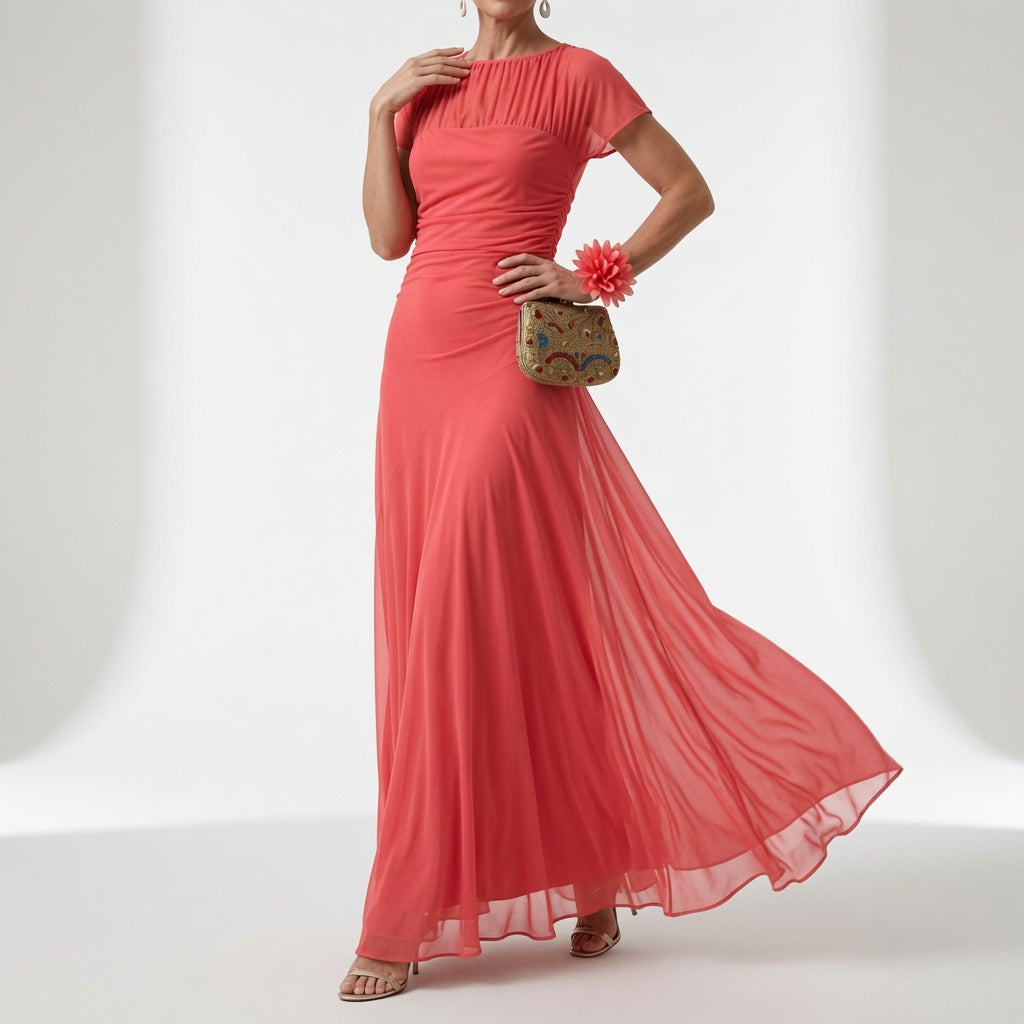 Élivaïne™ — Robe longue fluide élégance soirée