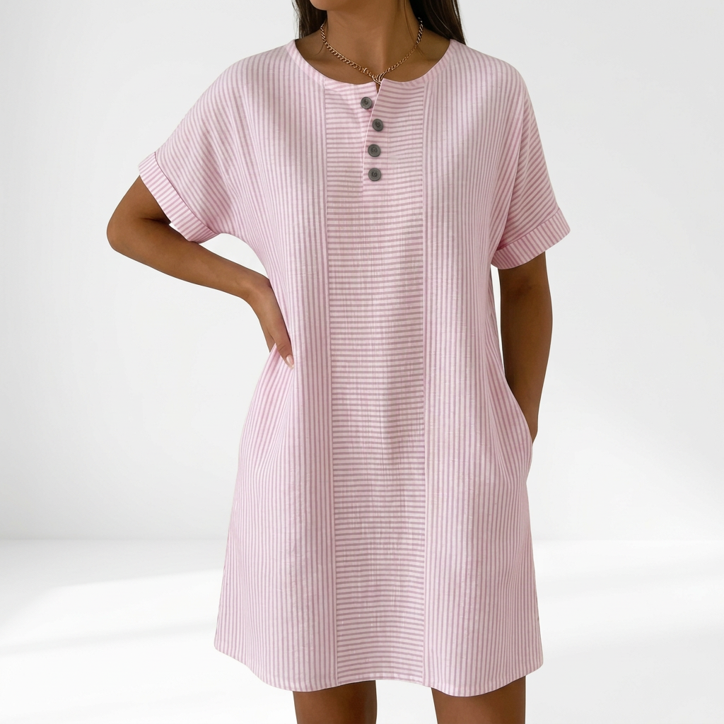 Auréssia™ — Robe chemise légère confort quotidien