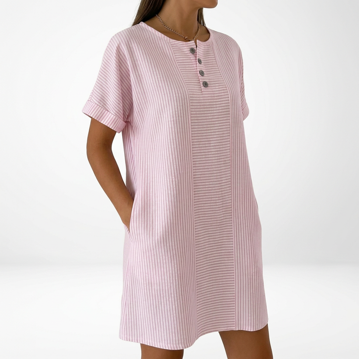 Auréssia™ — Robe chemise légère confort quotidien