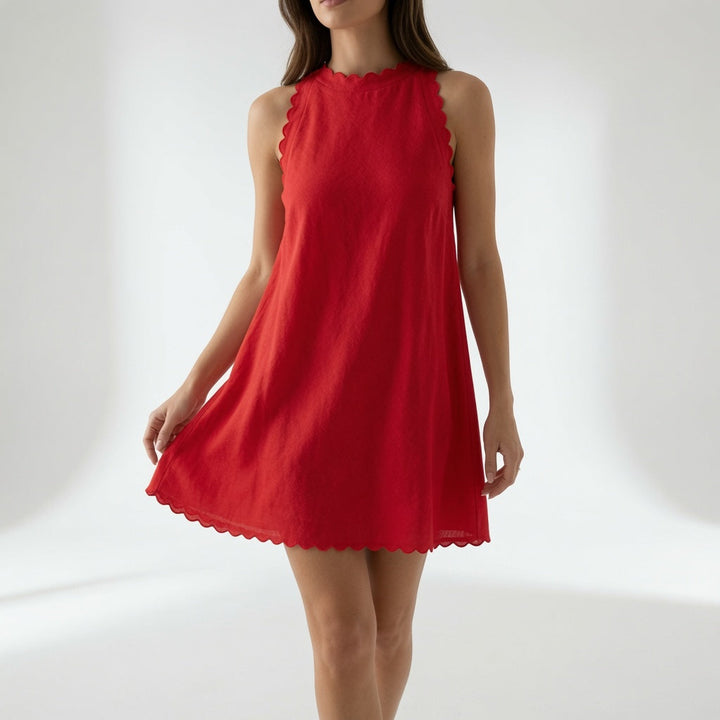 Zorélia™ — Robe évasée fluide élégance estivale