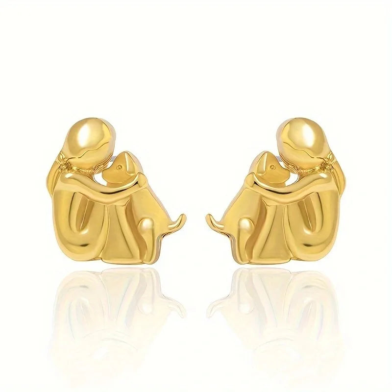 Lisa™ – Boucles d’oreilles icône du chien