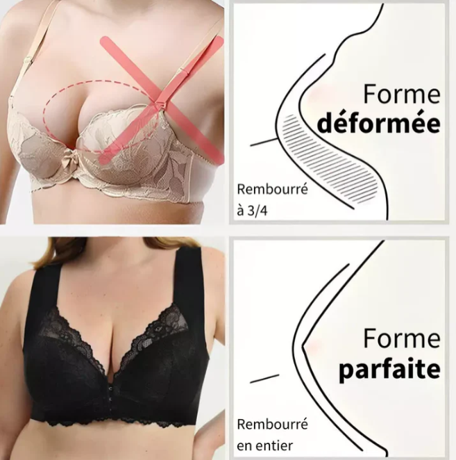 Céliane™ — Brassière dentelle confort soutien naturel