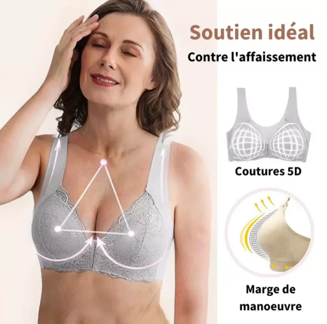 Céliane™ — Brassière dentelle confort soutien naturel