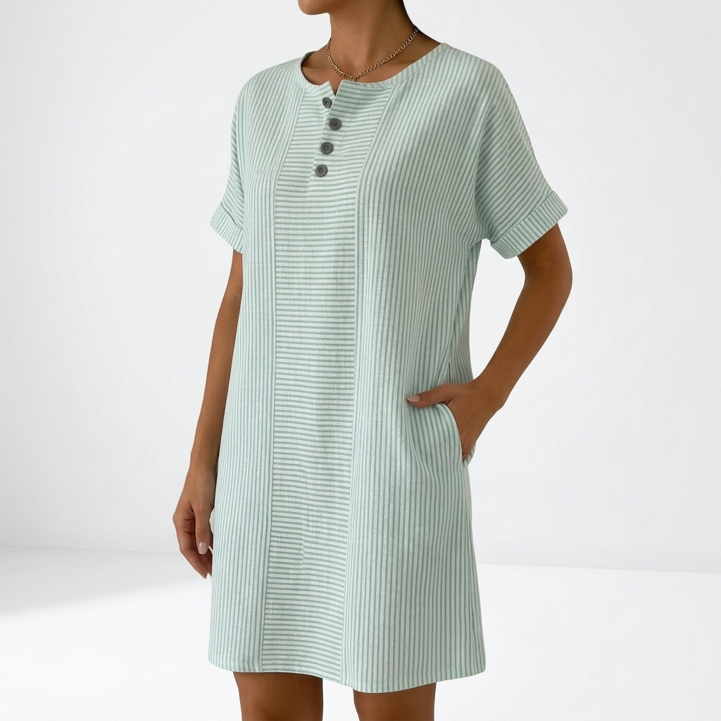 Auréssia™ — Robe chemise légère confort quotidien