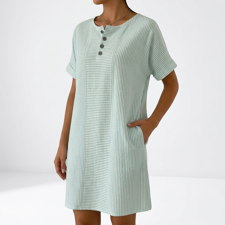 Auréssia™ — Robe chemise légère confort quotidien