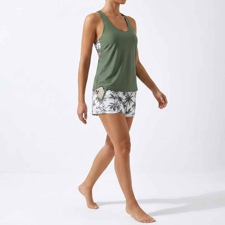 Natéline™ — Ensemble trois pièces tankini brassière short
