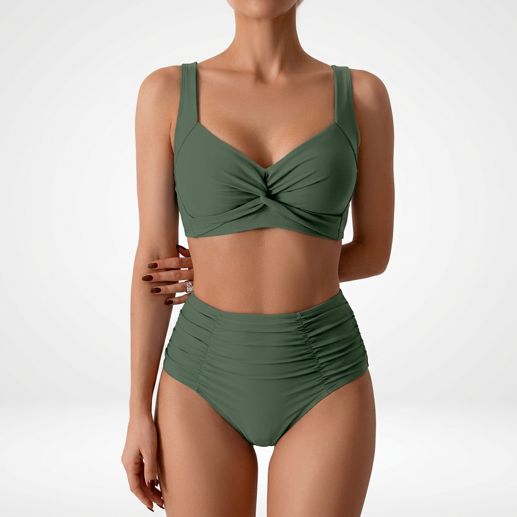 Émélya™ — Maillot sculptant taille haute élégant