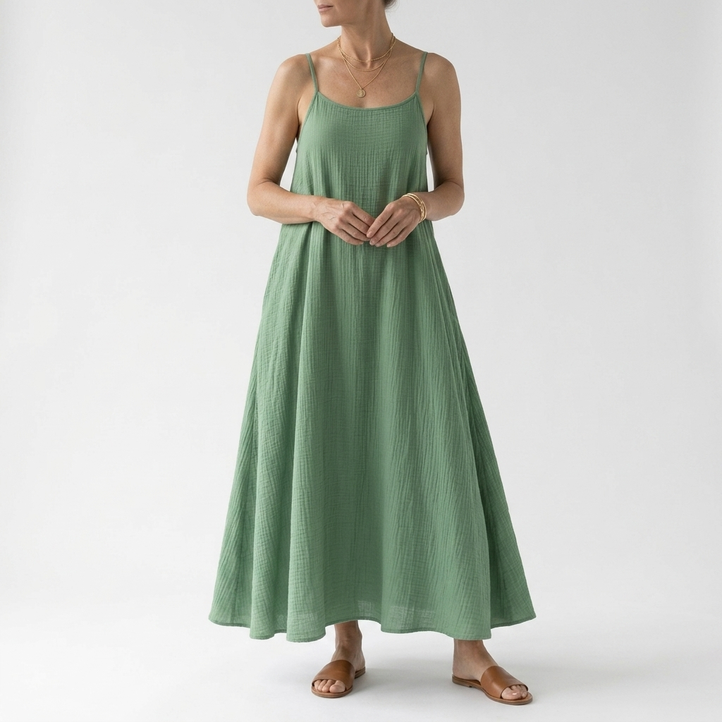 Dorsale™ — Robe maxi dos nu bretelles lacet