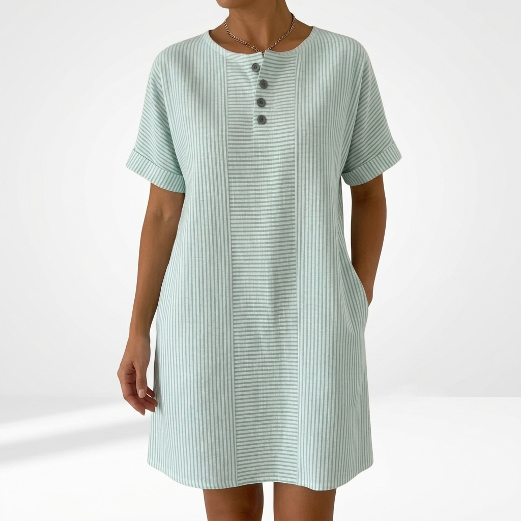 Auréssia™ — Robe chemise légère confort quotidien