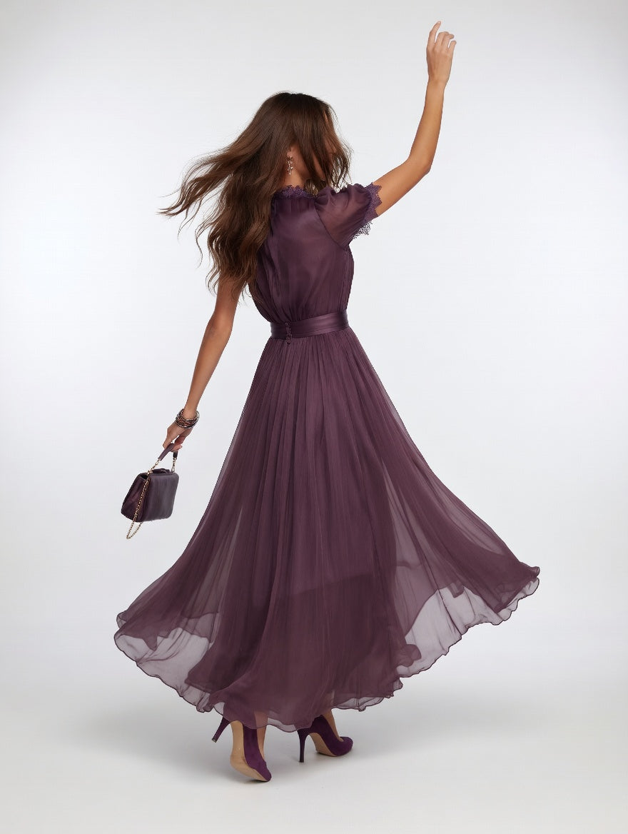 Éléonise™ — Robe longue fluide élégance aérienne