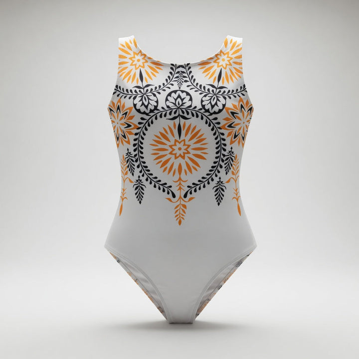 Arabesque™ — Maillot une pièce imprimé mandala allure envoûtante
