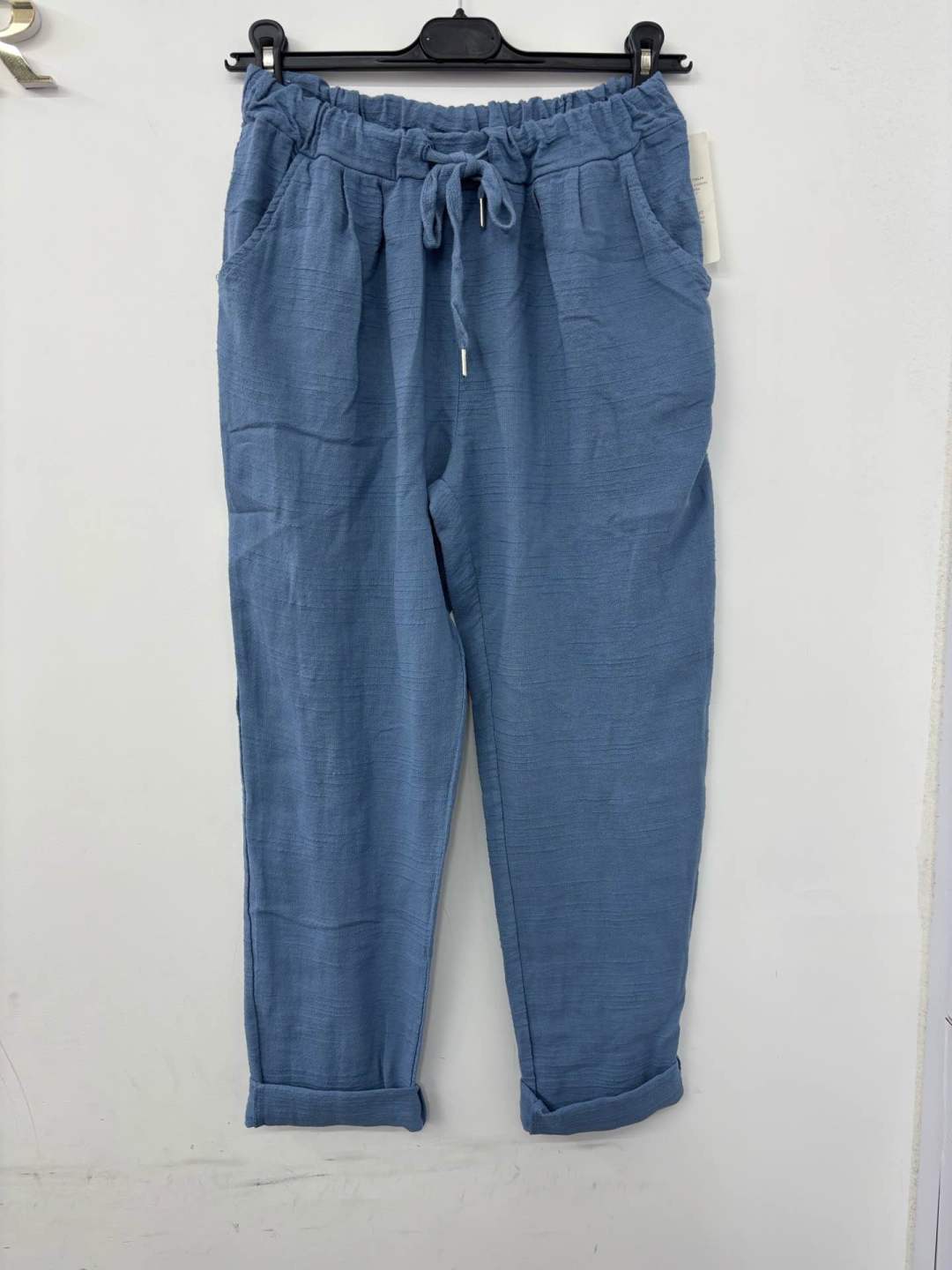 Bianca™ | Pantalon Slim en Coton Premium Made in Italy