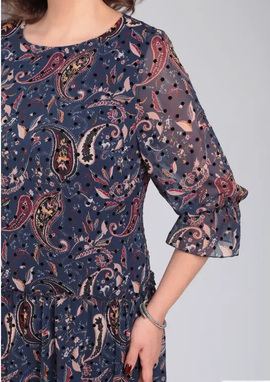 Oriane™ — Robe florale élégante au style intemporel