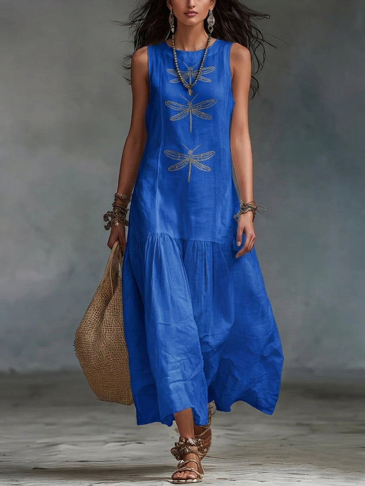 Lidia™ – Robe Longue Fluide à l'Élégance Intemporelle