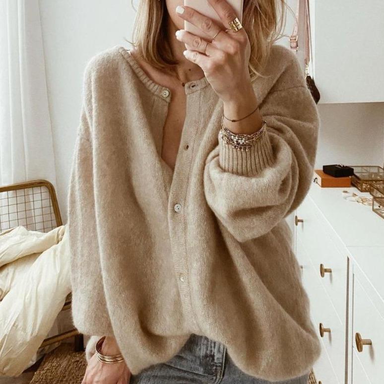 Gilet Vero – Coupe oversize et épaules tombantes