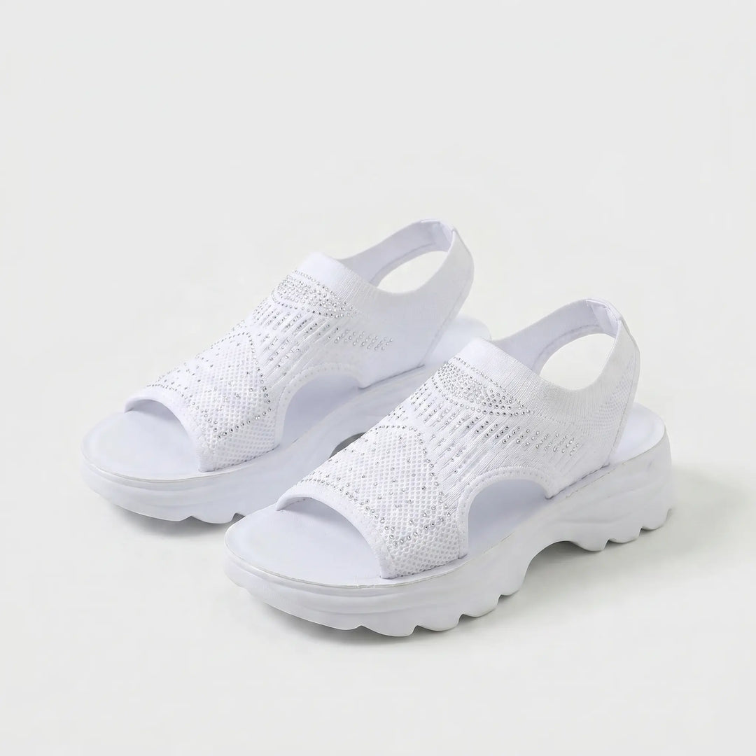 Sportelle™ — Sandale sport maille semelle crantée bride arrière