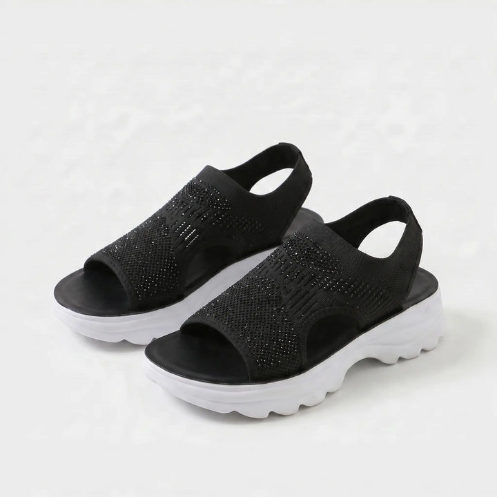 Sportelle™ — Sandale sport maille semelle crantée bride arrière
