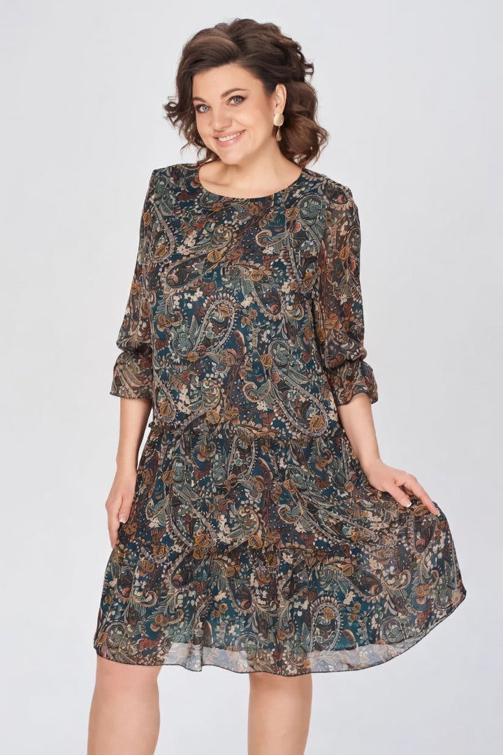 Oriane™ — Robe florale élégante au style intemporel
