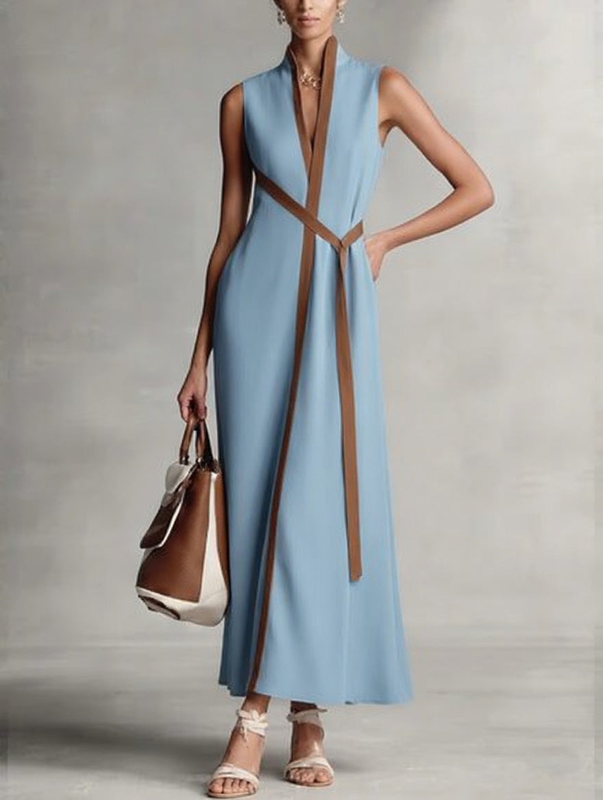 Éléonore™ — Robe longue élégante à silhouette structurée