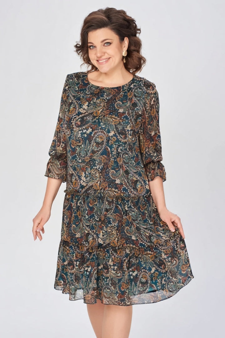 Oriane™ — Robe florale élégante au style intemporel