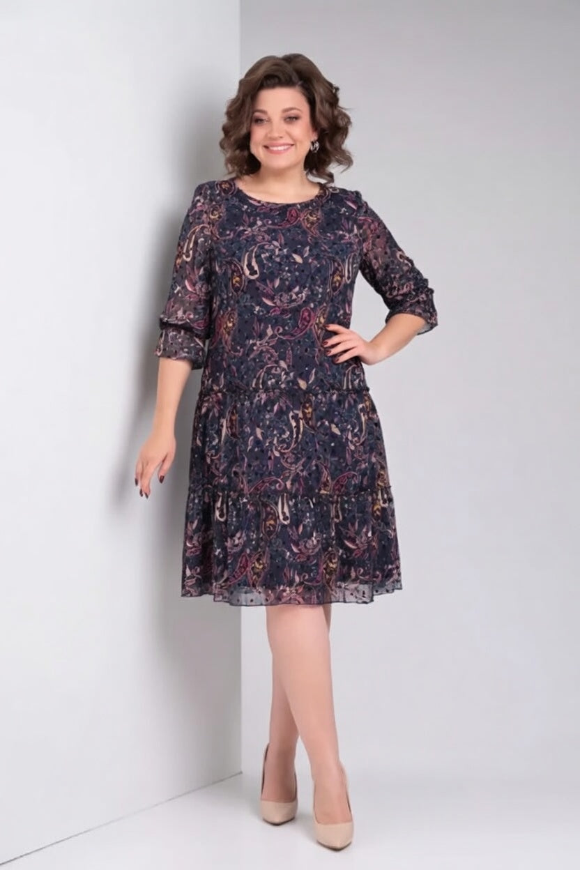 Oriane™ — Robe florale élégante au style intemporel