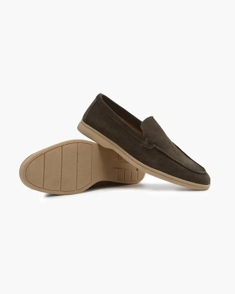 Mocassins en daim haut de gamme Old Money
