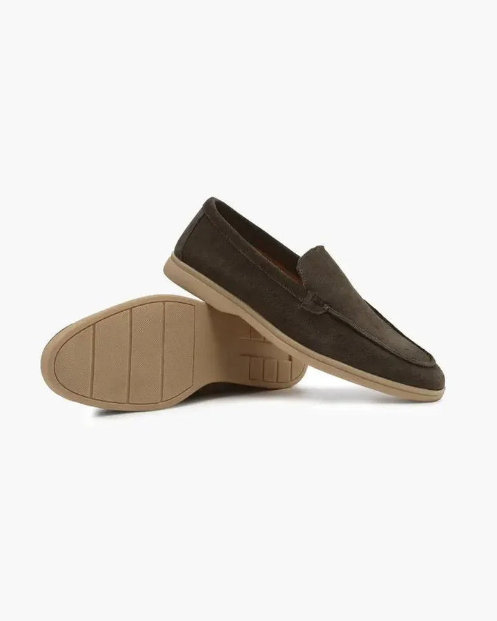 Mocassins en daim haut de gamme Old Money