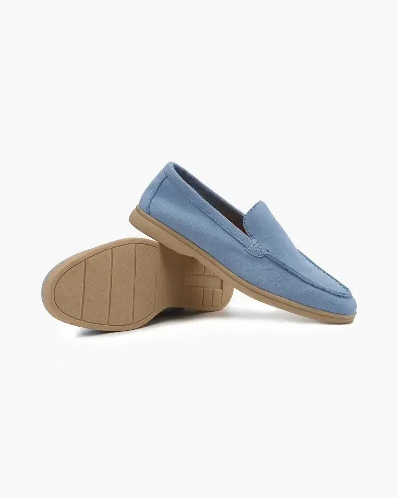 Mocassins en daim haut de gamme Old Money