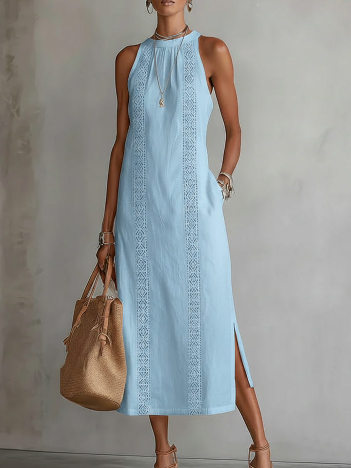 Marcelline™ — Robe midi minimaliste à élégance naturelle