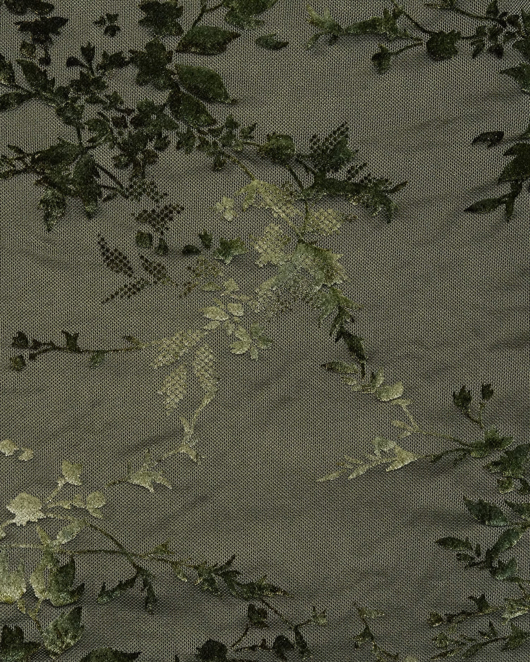Blouse Fleurie à Manches Cloches Vertes avec Nœud