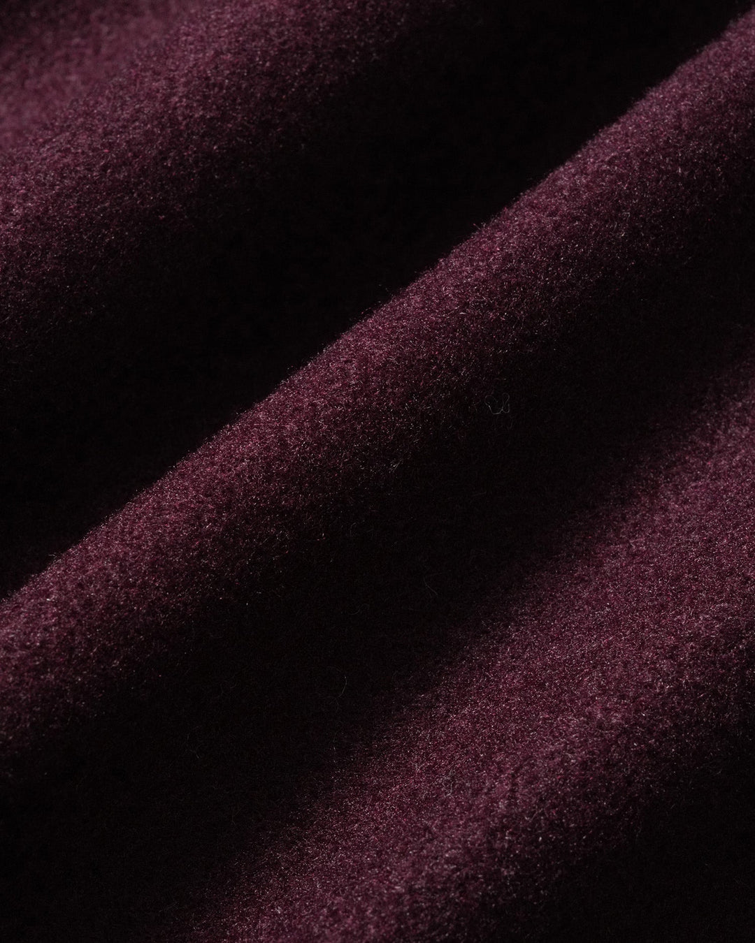 Manteau Ceinturé à Poches et Boutons Rouge Vin