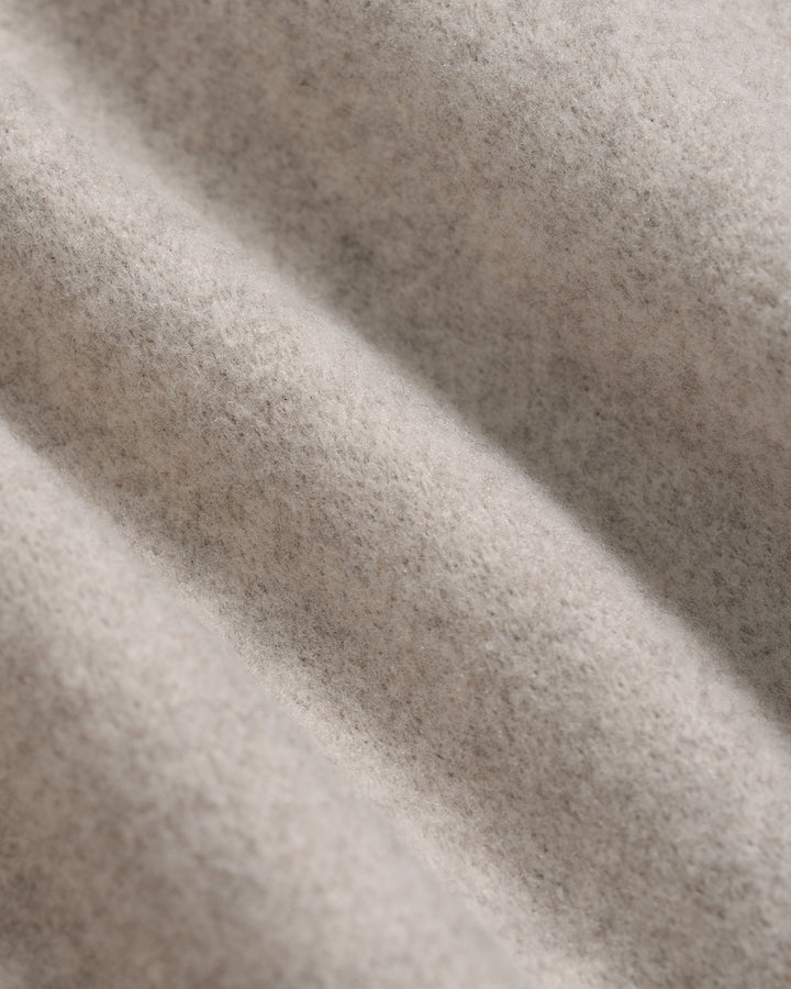 Veste Beige Croisée avec Poches