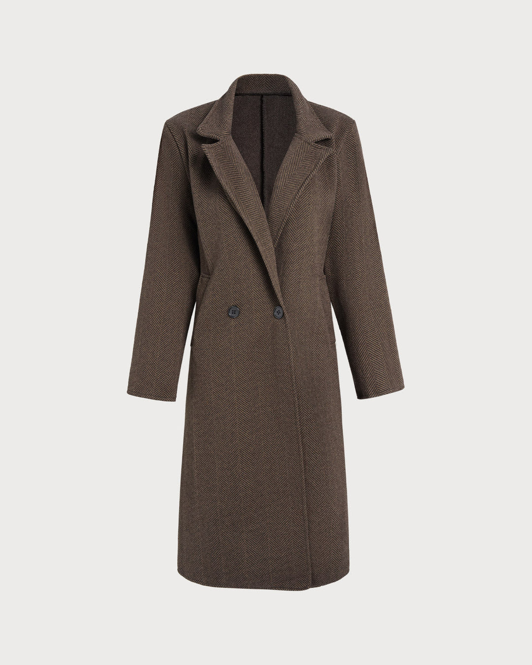 Manteau Trench Poche Café