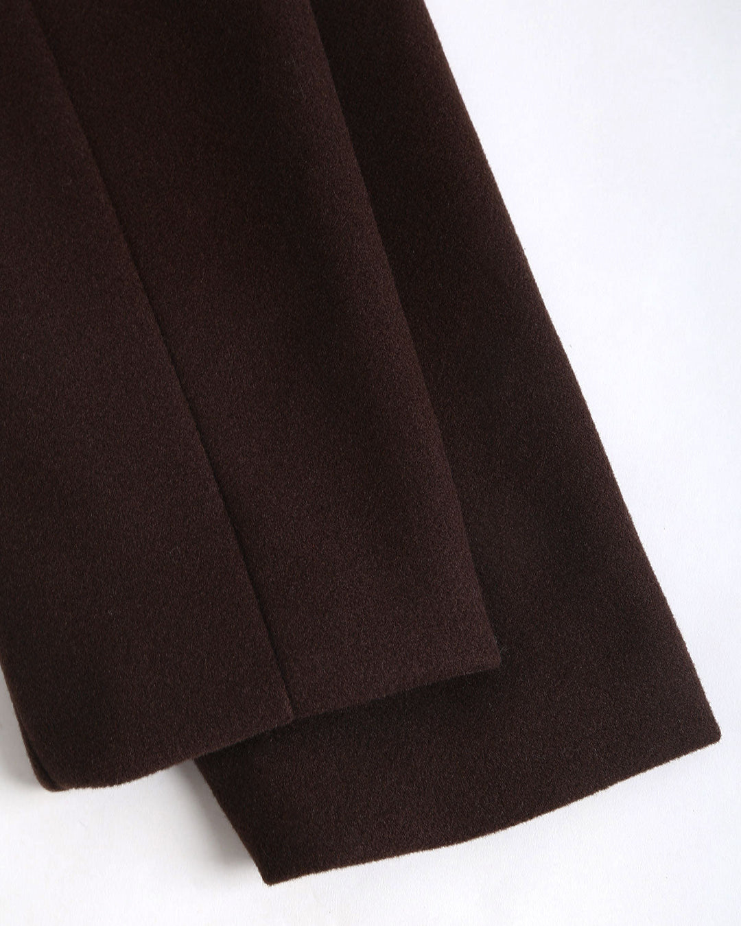 Manteau Châle Ceinturé Café