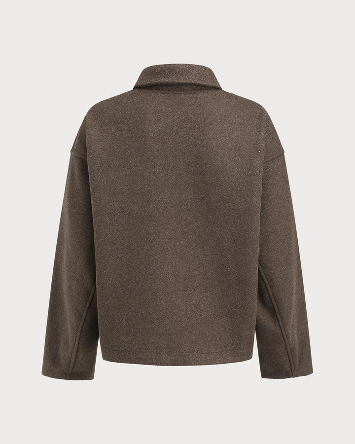 Veste Poches Café