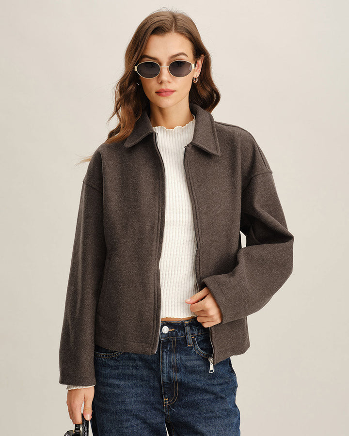Veste Poches Café