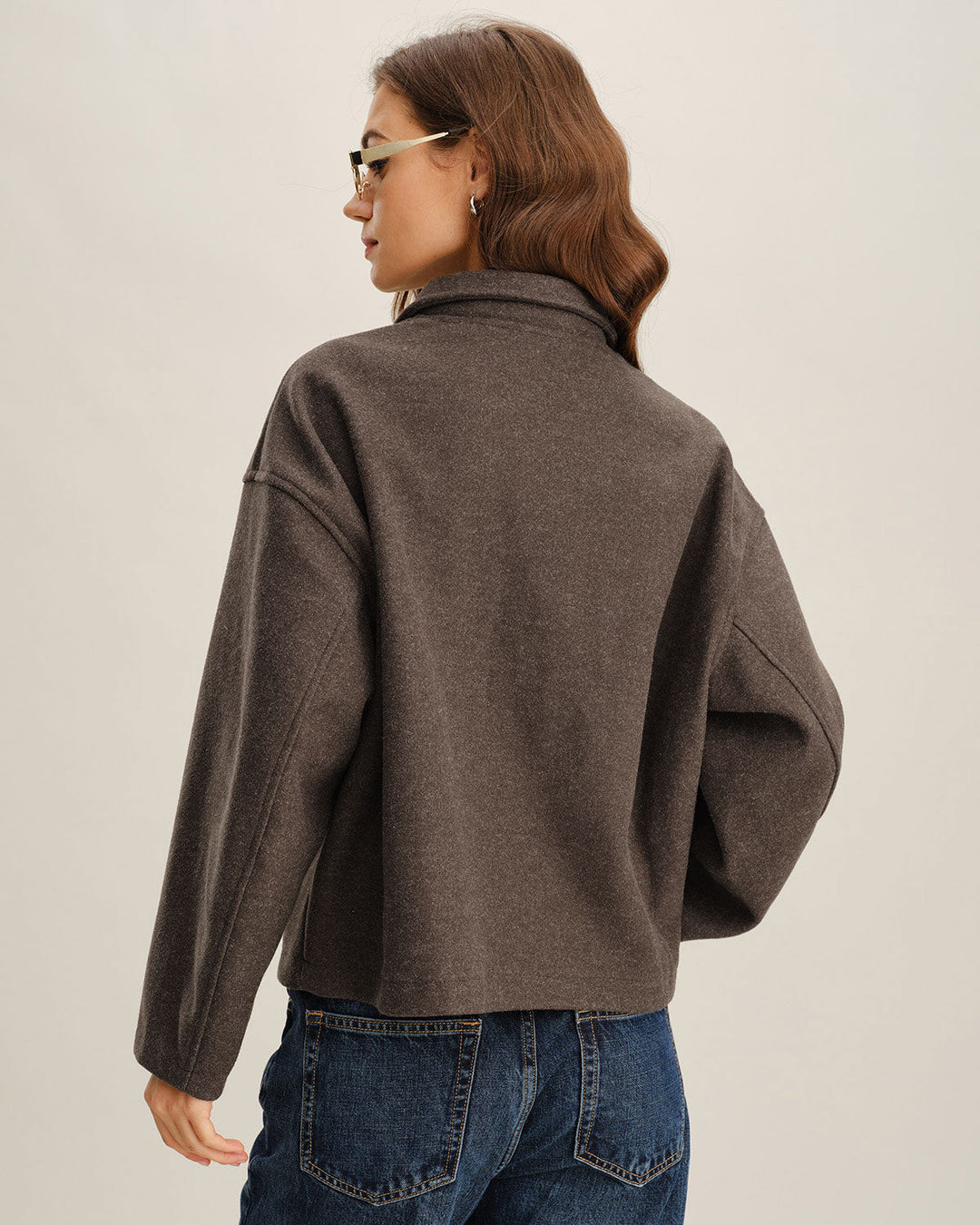 Veste Poches Café