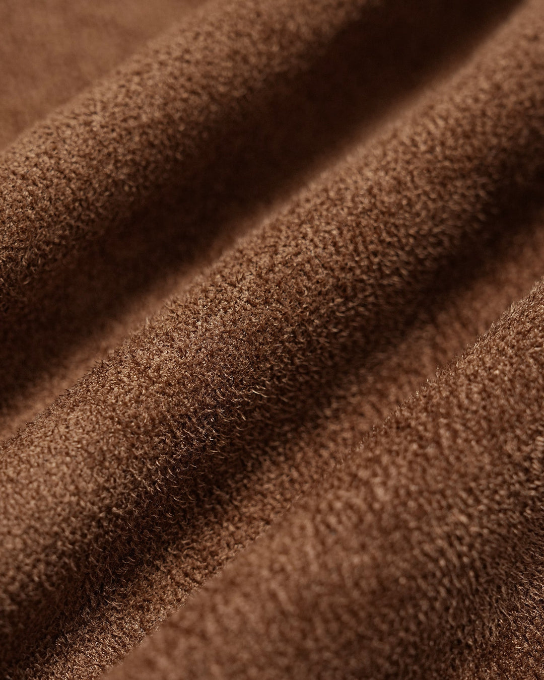 Veste à Poches avec Fermeture Éclair Marron
