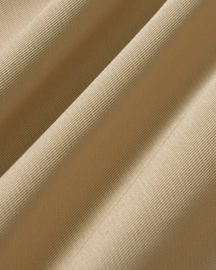 Veste à Fermeture Éclair et Boutons en Splicing Kaki